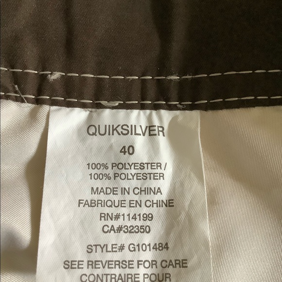 Quicksilver new swim shorts size 40 - Picture 4 of 5